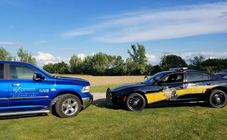 Custom graphics created by Express Auto Graphics