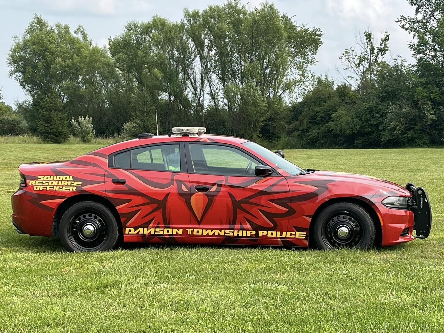 Davison Township Police cardinal vehicle wrap