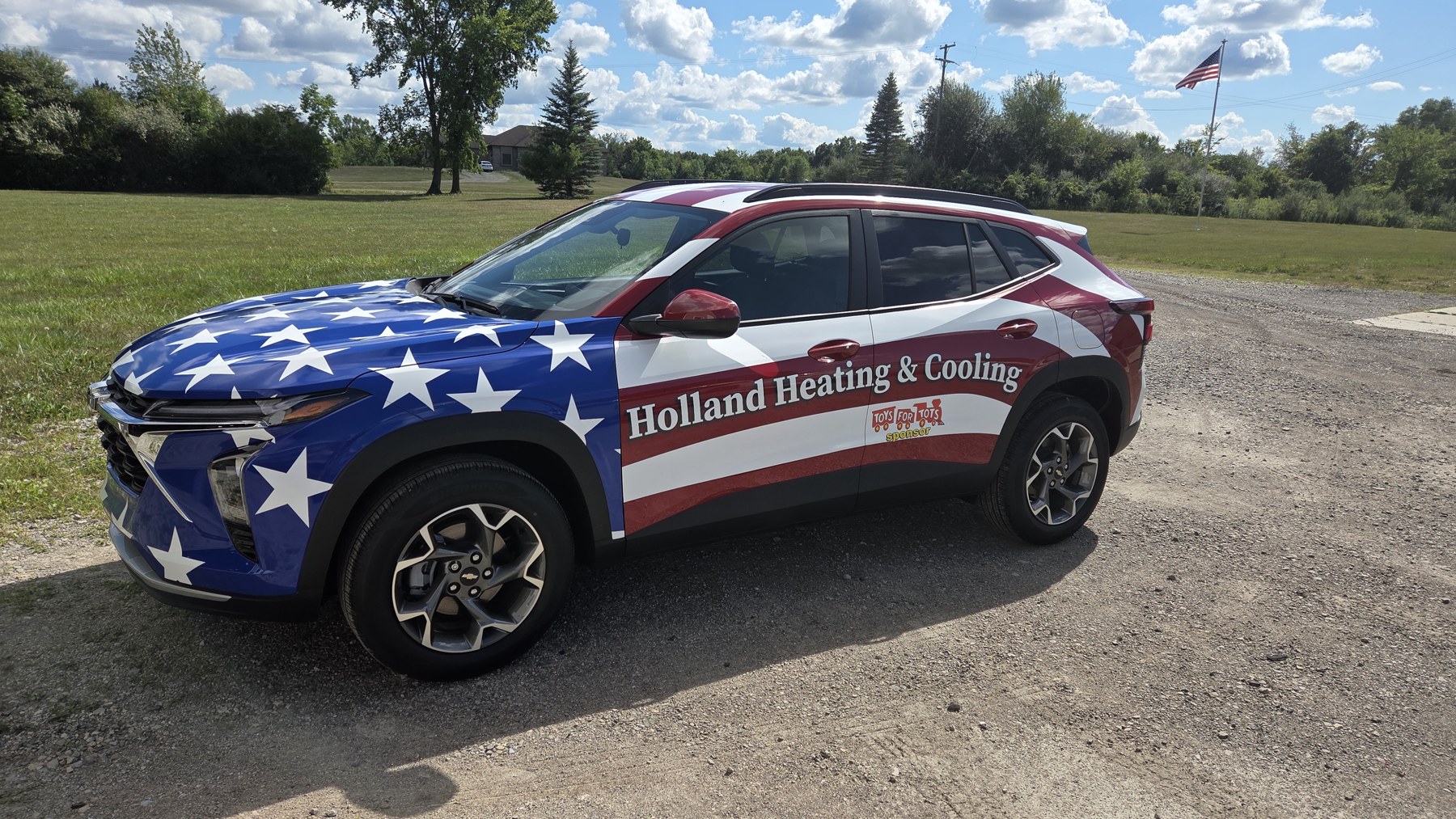 Express branded vehicle graphics
